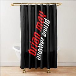 Freddie Mercury - Another World by Brian May Shower Curtain