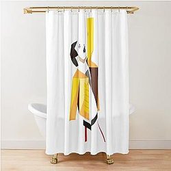 It's Freddie 5 Enjoy Hot Shower Curtain