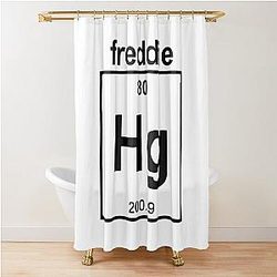 Freddie Mercury Shower Curtain