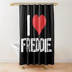 I Love Freddie's Shower Curtain