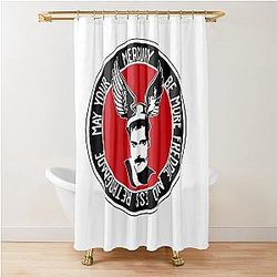 May Your Mercury Be More Freddie And Less Retrograde Shower Curtain