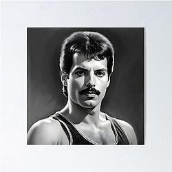 Freddie Mercury Poster