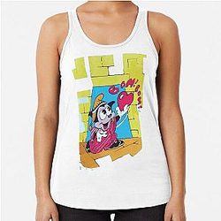 Betty Boop and Bimbo or Freddie top Racerback Tank Top