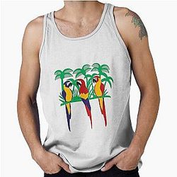 Vintage Shirt worn by Freddie Parrot Tank Top