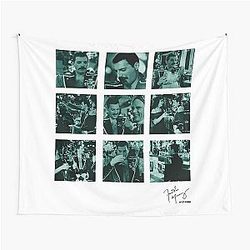 Freddie Mercury Squares Tapestry