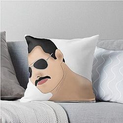 Freddie Mercury Throw Pillow