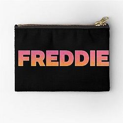 Freddie Mercury - Queen Black Zipper Pouch