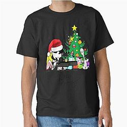 Freddie Mercury Playing a Piano Christmas Classic T-Shirt