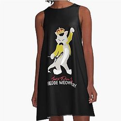 Freddie Meow A Line Dress