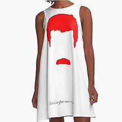Ceci n'est pas une rock star - Freddie Mercury style by F N A-Line Dress