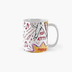 Freddie Mercury Rockstar Parody Classic Mug