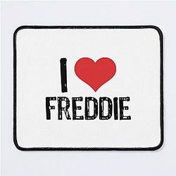 I Love Freddie Mouse Pad