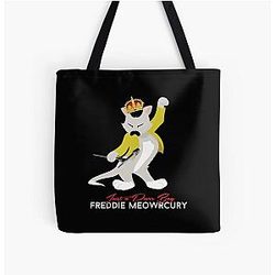 Freddie Meow All Print Tote Bag