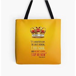 Freddie Mercury All Over Print Tote Bag