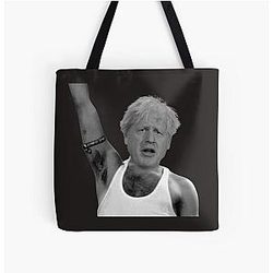Boris Johnson as Freddie Mercury Tote Bag