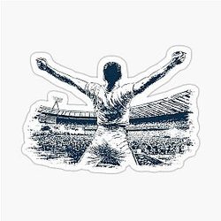 Freddie Mercury at Wembley Sticker