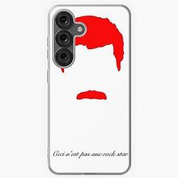 Ceci n'est pas une rock star - Freddie Mercury stylized by F&N Samsung Galaxy Soft Case