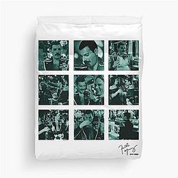 Freddie Mercury Squares Duvet Cover