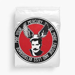 May Your Mercury Be More Freddie Less Retrograde Duvet Cover