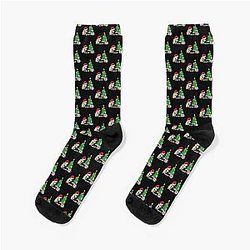 Freddie Mercury Plays Piano Christmas Socks