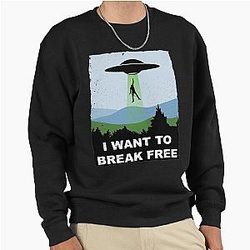 I Want to Break Free Freddie Mercury Pullover Sweatshirt