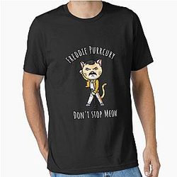 Don't Stop Meow Freddie Cat Essential T-Shirt