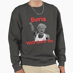 Boris Johnson as Freddie Mercury Sweatshirt
