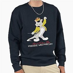 Freddie Meow Pullover Sweatshirt