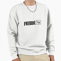 Freddie Mercury illustration with Mercury element Pullover Sweatshirt