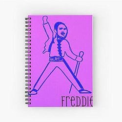 Freddie Stickman Spiral Notebook