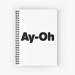 Live Aid Queen Freddie Mercury Black Spiral Notebook