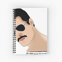 Freddie Mercury Notebook