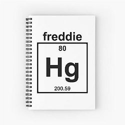 Freddie Mercury Notebook