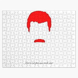 Ceci n'est pas une rock star - Freddie Mercury stylized by F & N Jigsaw Puzzle
