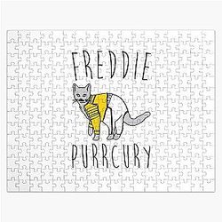 Freddie Mercury Cat Jigsaw Puzzle