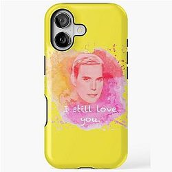 Freddie Still love you yellow iPhone Tough Case