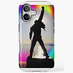 Freddie Mercury Statue iPhone Case