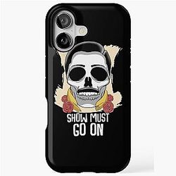 Freddie Floral Skull iPhone Case