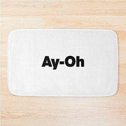 Queen Live Aid Freddie Mercury Black Bath Mat