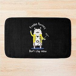 Freddie Purrcury Kitty Cat Freddie Mercury Bath Mat
