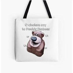 Cholera czy Freddy Fazbear All Over Print Tote Bag