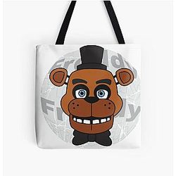 Freddy Fazbear Horror Movie Tote Bag