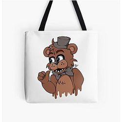 Freddy Fazbear All Over Print Tote Bag