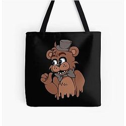 New Freddy Fazbear Print Tote Bag