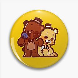Freddy Fazbear & Golden Freddy - FNAF Pin
