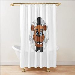 Freddy Fazbear Horror Shower Curtain