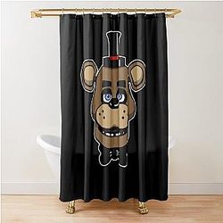 FNAF Freddy Fazbear Shower Curtain