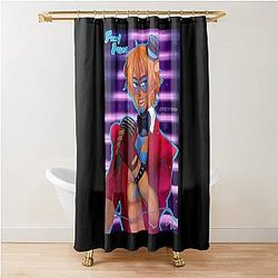 Five Nights at Freddy's Freddy Fazbear Cosplayer Illustration Shower Curtain