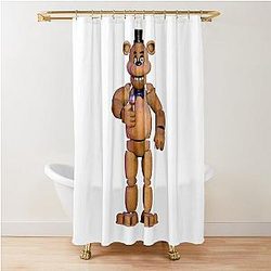 The Philosophy of Freddy Fazbear Shower Curtain