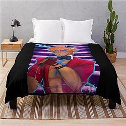 Five Nights at Freddy's Freddy Fazbear Cosplayer Illustration Throw Blanket